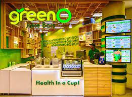 Juice bar design ideas solid surface high bar table commercial. The Most Beautiful Interior Designs Of Fruit Juice Shop The Architecture Designs Juice Bar Design Juice Bar Interior Juice Bar