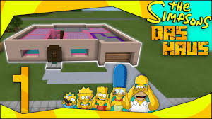 Der baukasten erscheint am 1. Minecraft Simpsons Haus Part 1 Bauanleitung Youtube