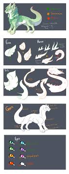 Gon Ref Open Species By Mythka D8fapla Png 3000 7500 Creature Concept Art Creature Drawings Mythical Creatures Art