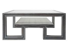 Duncan Grey Coffee Table Transitional Glass Coffee Cocktail Table By James Duncan Inc Coffee Table Transitional Coffee Tables Transitional Decor