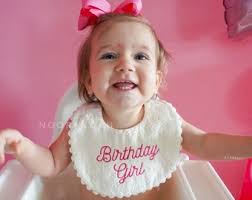 Embroidered Baby Bib, First Bday, Gauze Bib, Pompom Bib, Lace Bib, Baby  Swaddle, Personalized Bib, Bib With Name, Birthday Bib, Smash Cake