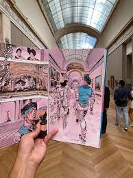 I brought Rohan at the Louvre at the Louvre : r/StardustCrusaders