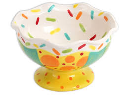 Sundae Bowl Case Of 6 Sundae Bowls Ice Cream Bowls Ceramic Paint Your Own Pottery