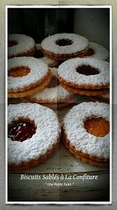 Biscuits Sables A La Confiture Sable A La Confiture Biscuits Sables Recette Sable Confiture