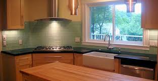 Top Green Subway Tile Backsplash On Kitchen With Subway Tile Backsplash Home Design P Subway Tile Backsplash Kitchen Glass Subway Tile Kitchen Tiles Backsplash