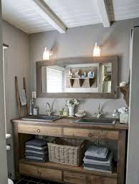 43 Most Amazing Rustic Bathroom Remodel Ideas In 2020 Bathroom Vanity Remodel Farmhouse Bathroom Decor Rustic Bathroom Remodel