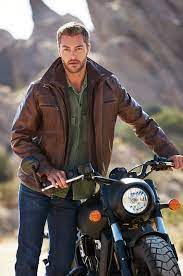 Memphis Lambskin Leather Bomber Moto Jacket Overland Leather Jacket Men Leather Bomber Leather Jacket Style