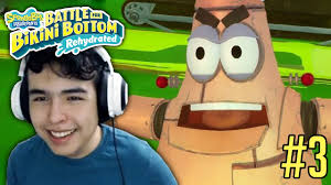 SpongeBob Battle for Bikini Bottom Rehydrated, ROBO PATRICK BOSS FIGHT  (Part 3)