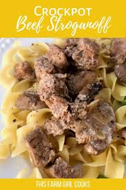 Slow Cooker Beef Stroganoff Recipe Slow Cooker Beef Stroganoff Beef Stroganoff Slow Cooker Beef