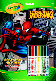 We guarantee the quality of all crayola products. Crayola Activity Pad And Mini Markers Spiderman