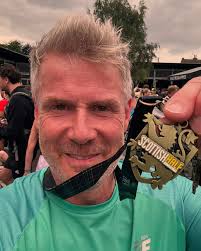 A bit windswept but half marathon done today. That's the 10k, half and full  marathon all done within a year. Hereby announcing my retirement from  running 🤪🏃‍♂️💨