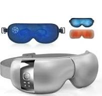 HIHOBDAY Eye Massager Heated Eye Mask with Ultrasonic ...