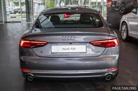 Browse malaysia's best used audi cars from the lowest prices. Audi A5 Sportback Sport 2 0 Tfsi Quattro Ext 7 Bm Paul Tan S Automotive News