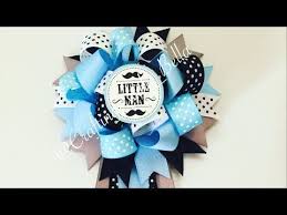 How To Make A Baby Shower Corsage Little Prince Theme Youtube Diy Corsage Baby Shower Baby Shower Corsage Baby Shower Mum