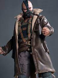 Bane Coat Darkknightrises Synthetic Leather Fur Buffing Brown Trench Jacket Bane Jacket The Dark Knight Rises Tom Hardy Bane