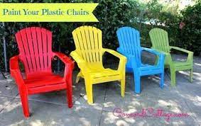 A general rule is that 12 ounces of spray paint will cover 10 to 12 square feet of surface, but this. 30 Easy Backyard Chair Makeover Ideas You Need To Save For Summer Painting Plastic Chairs Painted Patio Plastic Chair