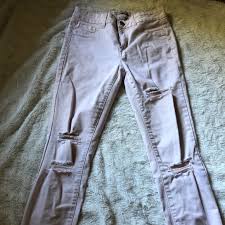 Refuge Pink Distressed Jeans