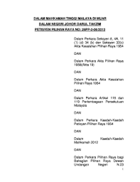 For more information and source, see on this link : Fillable Online Dalam Mahkamah Tinggi Malaya Di Muar Dalam Negeri Bb Fax Email Print Pdffiller
