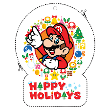 Mario Nintendo Holidays Geek Christmas Ornaments Geek Christmas Nintendo Crafts