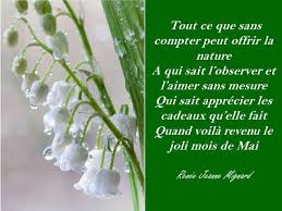 En france, la tradition remonterait à la renaissance, au 1er mai 1560 précisément, lors d'une visite du roi charles ix dans la drôme, avec sa mère catherine de médicis. Epingle Sur Des Mots Doux Quote