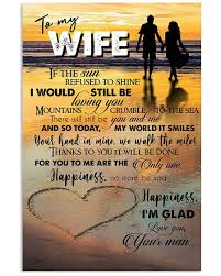 Today and always, beyond tomorrow, i need you i love my wife quotes which are heart touching. Perfect Gifts For Wife To My Wife Poster In 2021 Love Quotes For Wife Gifts For Wife Wife Quotes
