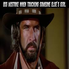 Big mistake when touching someone else's girl.