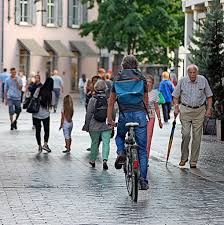 Fur Ein Besseres Miteinander Von Fuss Und Radverkehr Lorrach Badische Zeitung