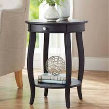 Sasha Round Accent Table Walmart Com In 2020 Round Accent Table Accent Side Table Small Accent Tables
