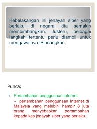 Top 15 most popular social. 2 Jenayah Siber