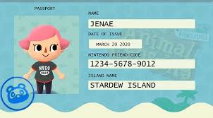 New horizons has brought dreaming to the island, you can now visit plenty of perfectly terraformed and beautifully the 21 best dream islands to visit in animal crossing: Free Passport Creator Lets You Show Your Animal Crossing New Horizons Friend Code Gamespot