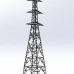 132kV Transmission Tower - download free 3D model by ...