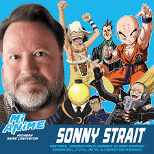 📣 GUEST ANNOUNCEMENT 📣 Please Welcome Sonny Strait! As a voice actor,  Sonny is one of the most recognized voice actors in the business. Besides  Dragonball Z's Krillin he has worked on