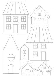 Gabarits Maisons A Telecharger Au Format Pdf Gabarit Maison Dessin Maison