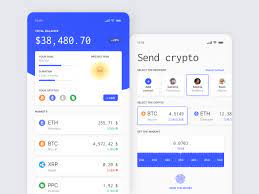 Crypto App App Business Website Design App Design Inspiration