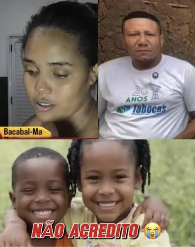Mãe e padrasto das crianças desaparecidas no Maranhão acabam de ser… Ver  mais