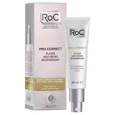 Roc Pro Correct Anti Wrinkle Rejuvenating Fluid 40ml Roc Anti Wrinkle Treatments Anti Wrinkle Cream Anti Wrinkle