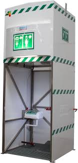 Emergency Safety Showers Decontamination Eyewash Units Shower Warm Water Emergency