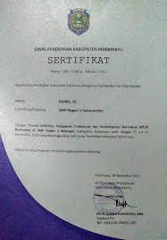 Berikut ini contoh sertifikat yang baik dan benar serta menarik perhatian yang dapat anda gunakan dalam tema maupun format penulisan surat. Contoh Sertifikat Kegiatan Pelatihan Seminar Dan Workshop Didno76 Com