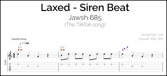Laxed Siren Beat Sheet Music Moosiko