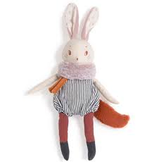 Moulin Roty Apres La Pluie Konijn Plume Rabbit Plush Toy Rabbit Soft Toy Rabbit Plush