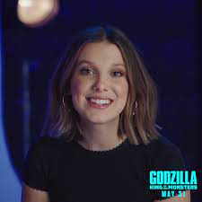 Godzilla King Of The Monsters Cast Shout Out Video Godzilla Movie Monsters Millie Bobby Brown
