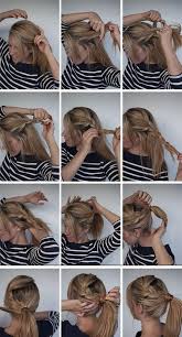 Step By Step Easy Selfmade Hairstyles Hair Styles Hair Romance Ponytail Hairstyles Tutorial