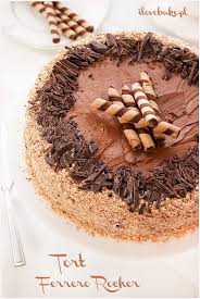 Tort Ferrero Rocher Najlepszy Przepis I Love Bake Baking Food Desserts