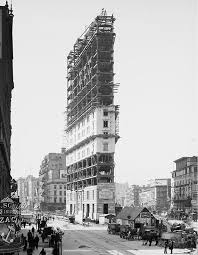 1904 Times Building Construction Times Square New York Vintage New York Old Photos