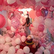 Alibaba.com offers 2,767 black and pink party decorations products. Balloons Decorations For Birthday Party Anniversary At Home Ferns N Petals