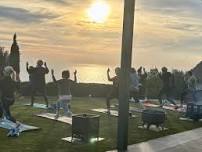 Yoga in the Paddock
