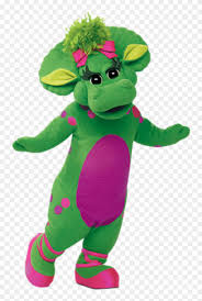 She speaks in a weird accent with different vocal weights. Baby Bop Barney And Friends Characters Barney The Dinosaur Green Friend Hd Png Download 800x1182 2349933 Pngfind