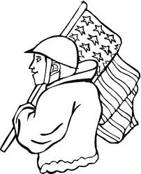 Thank you coloring pages for soldiers. More Coloring Pages For Veterans Day