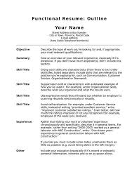 A resume outline is a great resource that will make it easier for you to put a well structured resume together below is a sample outline with some ideas for sub headings. Free Resume Outline Templates And Step By Step Guide Hloom