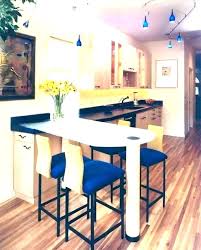 Breakfast bars are typically found on a kitchen island, peninsula, or as a freestanding table and stools unit, offering dining options and storage solutions. Kitchen Idea With Breakfast Bar Smart Trik